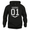 Felpa Cappuccio Voltron Shiro New Indastria