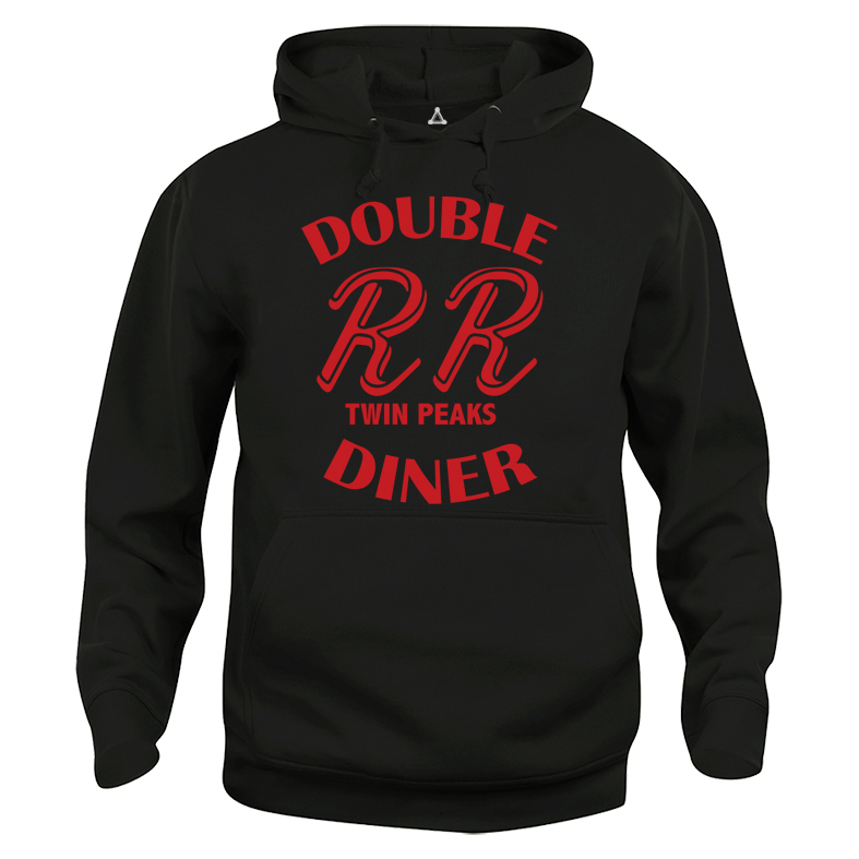 Felpa Cappuccio Double Diner Pub Twin Peaks New Indastria