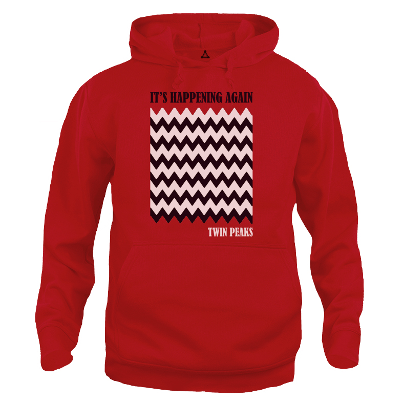 Felpa Cappuccio Twin Peaks Lodge New Indastria
