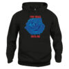 Felpa Cappuccio Twin Peaks rosa blu fuoco cammina con me New Indastria