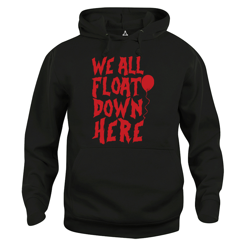 Felpa Cappuccio We all Float Down Here Palloncino it Horror New Indastria