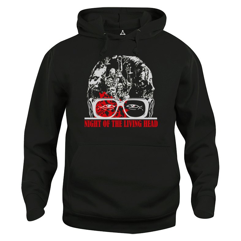 Felpa Cappuccio Night of the Living Head Notte dei morti viventi Romero Walking Dead New Indastria