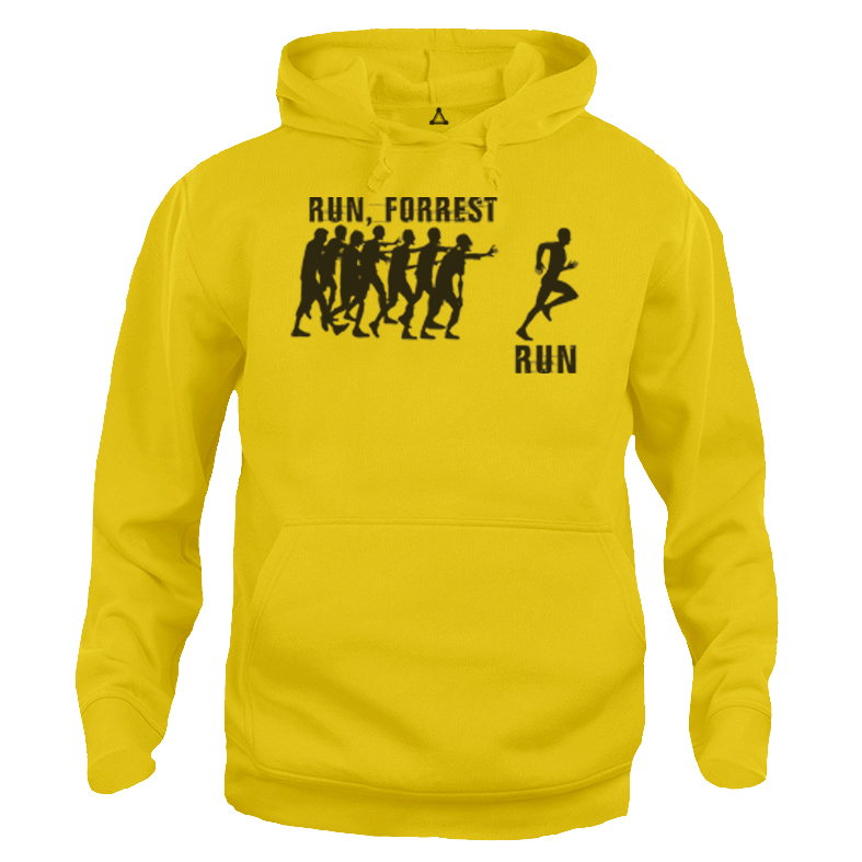 Felpa Cappuccio Run Forrest Gump Walking dead New Indastria
