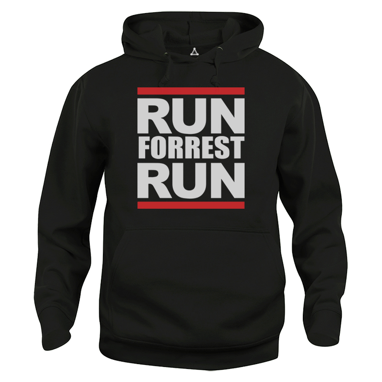 Felpa Cappuccio Run Forrest Gump Run New Indastria