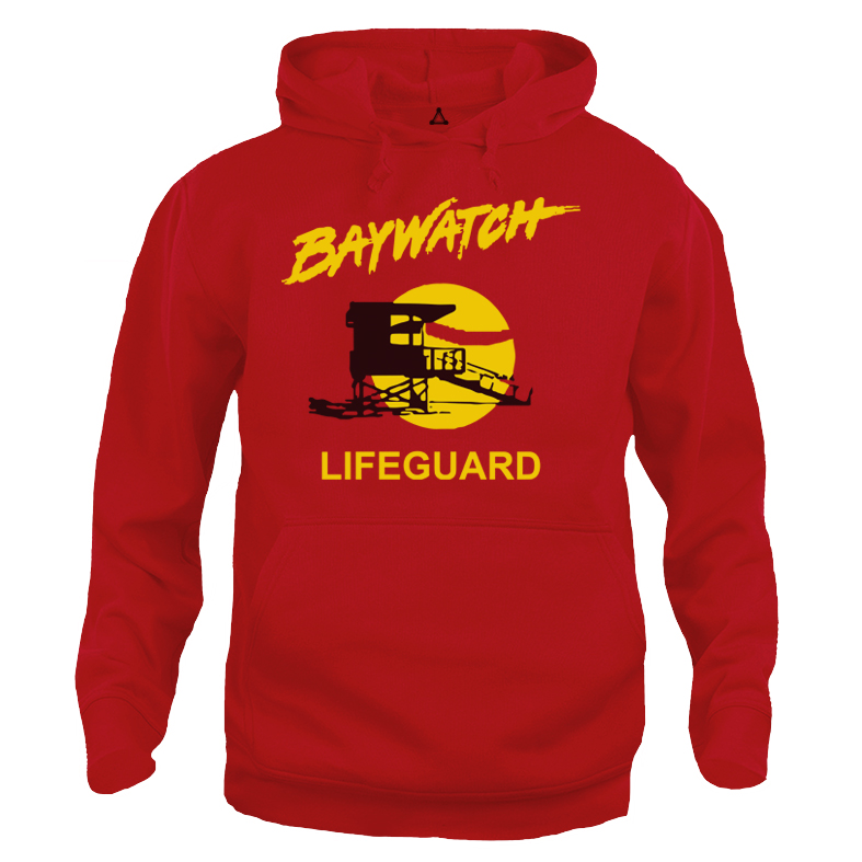 Felpa Cappuccio Baywatch Bagnino Estate New Indastria