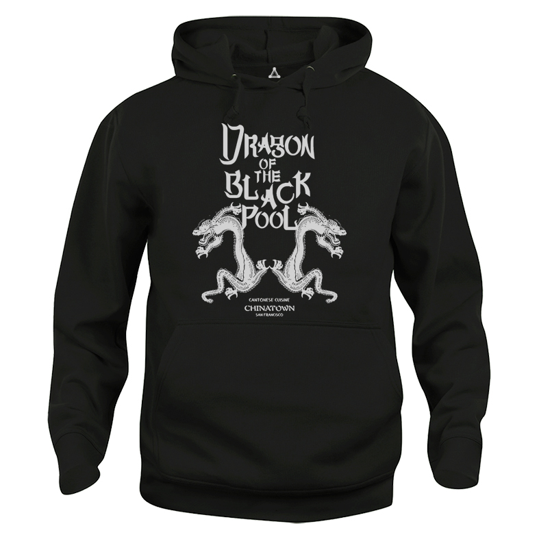 Felpa Cappuccio Grosso guaio a Chinatown Dragon of the black pool New Indastria