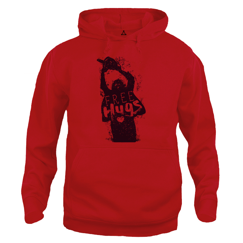 Felpa Cappuccio Free Hugs texas chainsaw non apreite quella porta Horror New Indastria