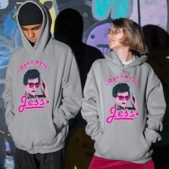 Felpa Cappuccio Don't mess with Jess Non fare casini con Jessica Fletcher New Indastria 3 New Indastria iMage 1839 H 02