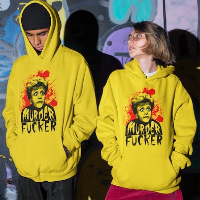 Alternative view of Felpa Cappuccio Jessica Fletcher Murder la signora in giallo New Indastria