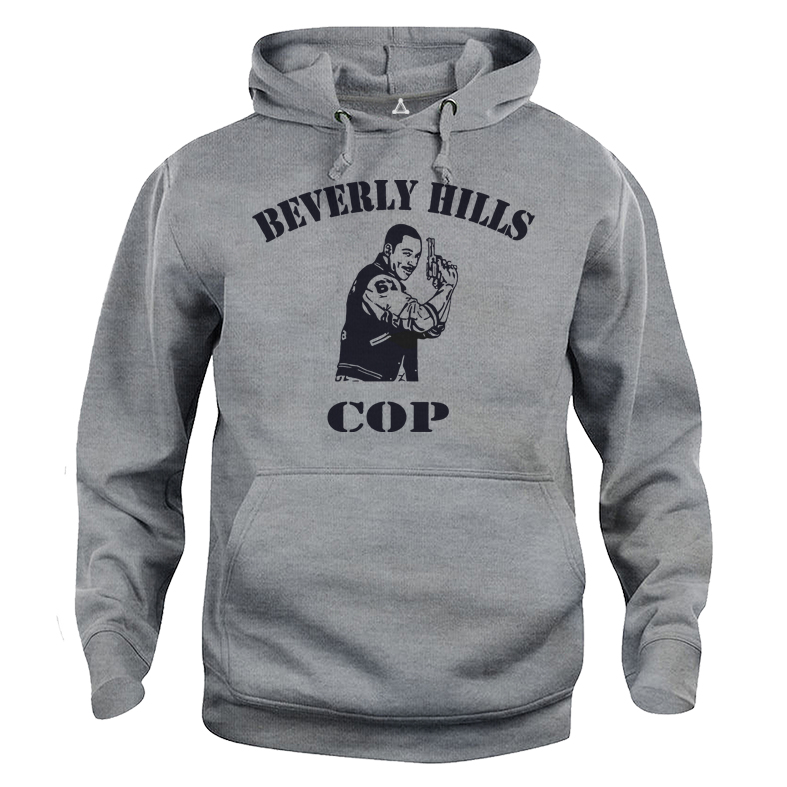 Felpa Cappuccio Beverly hills cop Los Angeles New Indastria