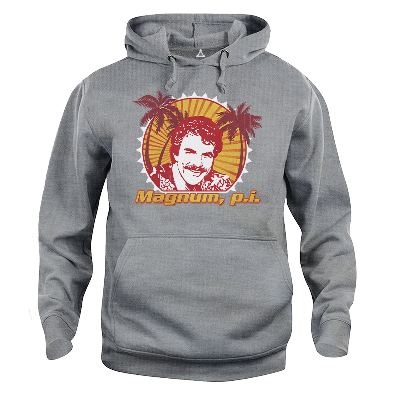 Felpa Cappuccio Magnum PI Hawaii New Indastria