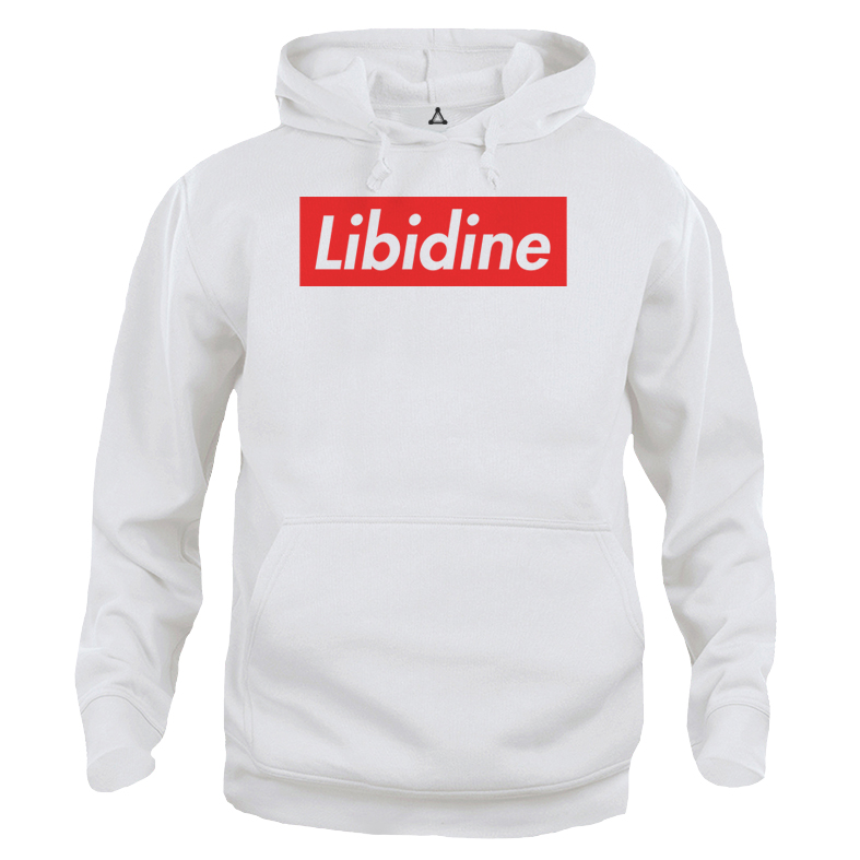 Felpa Cappuccio LIBIDINE ESTATE CULT ANNI 80 New Indastria