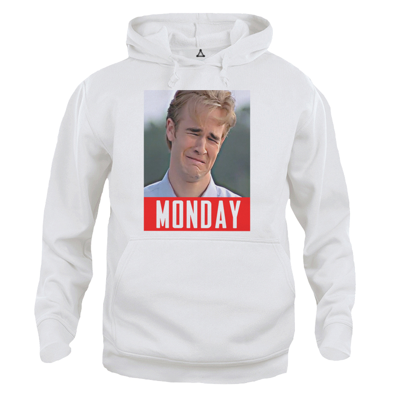 Felpa Cappuccio Dawson Creek meme Lunedi New Indastria