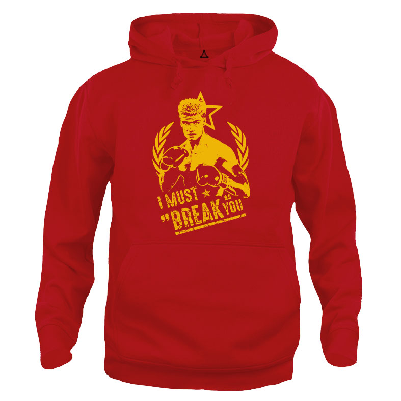Felpa Cappuccio Ivan Drago Rocky Balboa New Indastria