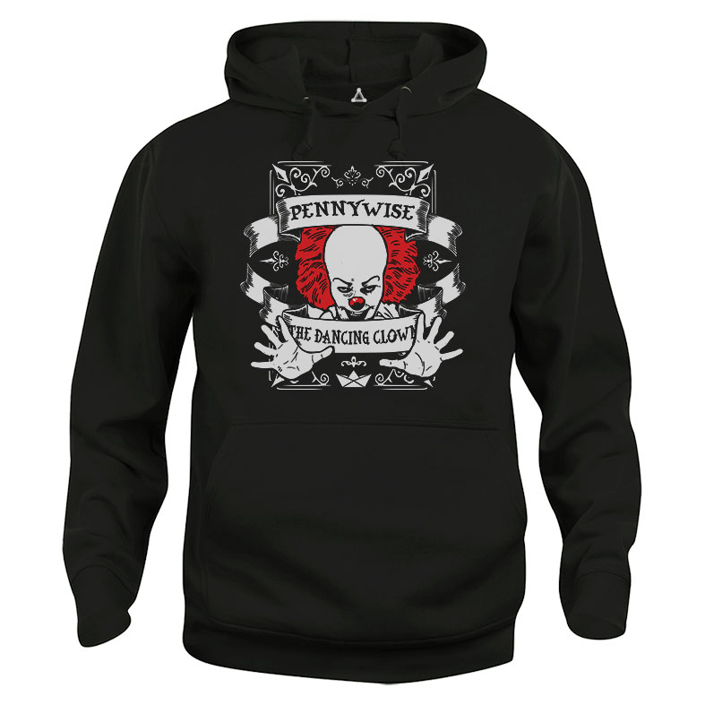 Felpa Cappuccio Pennywise the dancing clown New Indastria