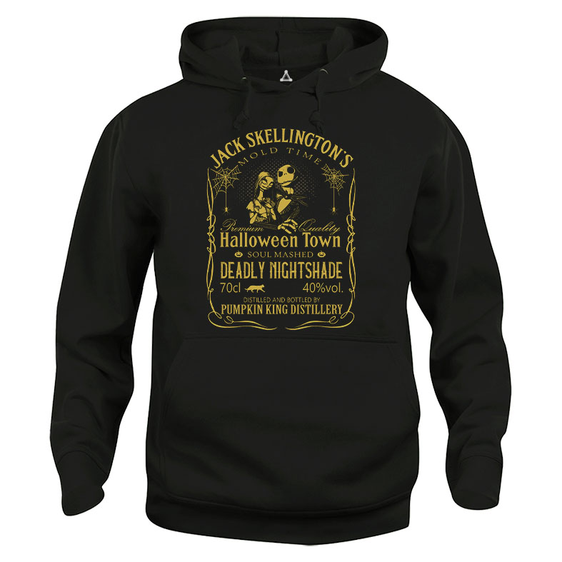 Felpa Cappuccio Jack Skellington Pozione Belladonna New Indastria