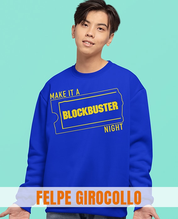 FELPA GIROCOLLO CULTURA POP