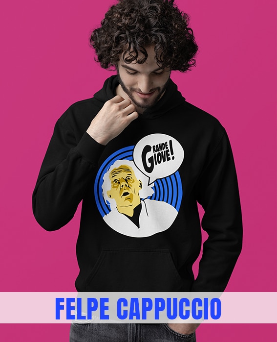 FELPA CAPPUCCIO FILM